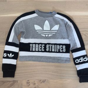 Cropped Adidas Sweatshirt